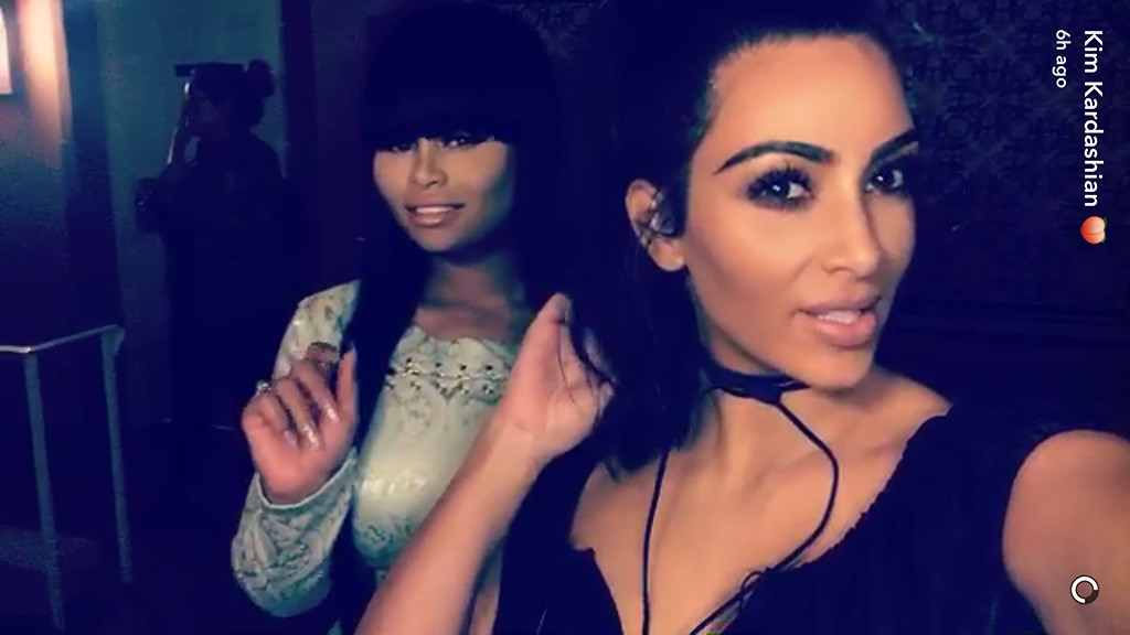 Blac Chyna, Kim Kardashian, Snapchat Blac Chyna, Kim Kardashian, Snapchat